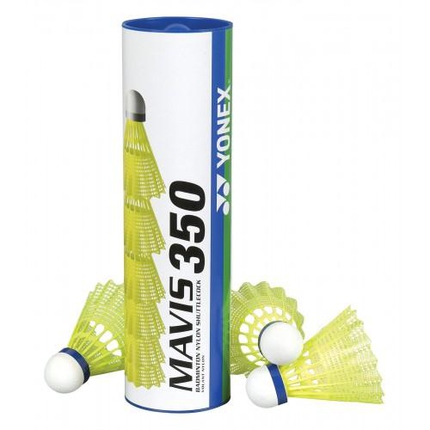 Badminton - Badmintonové míče Yonex Mavis 350 yellow, 6 ks
