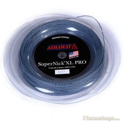 Squash - Squashový výplet Ashaway Super Nick XL PRO, 110m