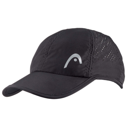 Tenis - Tenisová kšiltovka Head Pro Player Cap, black