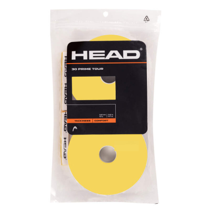 Tenis - Omotávky Head Prime Tour 30 ks, yellow